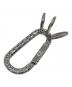 uniform experiment (ユニフォームエクスペリメント) ZIRCONIA CARABINER  ジルコニアカラビナ  キーホルダー　日本製 シルバー サイズ:実寸参照：30000円