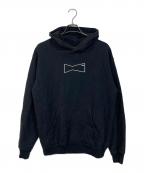RARE PANTHER×WASTED YOUTHレアパンサー×ウェイステッドユース）の古着「別注HOODIE フードィ　スウェットパーカー」｜ブラック