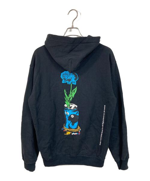 RARE PANTHER（レアパンサー）RARE PANTHER (レアパンサー) WASTED YOUTH (ウェイステッドユース) 別注HOODIE フードィ　スウェットパーカー ブラック サイズ:3の古着・服飾アイテム