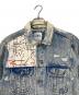 ZARA (ザラ) JEAN-MICHEL (ジャン・ミッシェル) バスキア DENIM JACKET ブルー サイズ:L：5000円