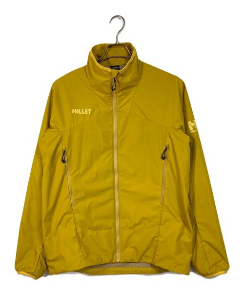 MILLET（ミレー）MILLET (ミレー) ラインド ジャケット ナイロンジャケット イエロー サイズ:Lの古着・服飾アイテム
