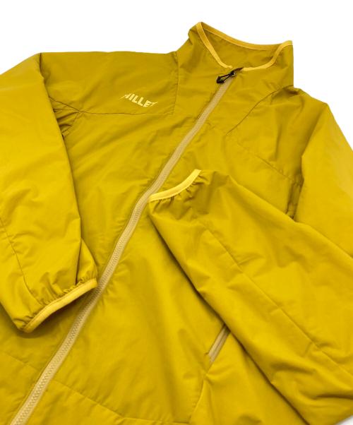 MILLET（ミレー）MILLET (ミレー) ラインド ジャケット ナイロンジャケット イエロー サイズ:Lの古着・服飾アイテム