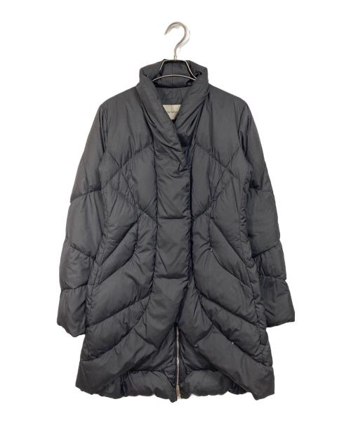 EMPORIO ARMANI（エンポリオ アルマーニ）EMPORIO ARMANI (エンポリオ アルマーニ) ダウンコート　ロングコート　アウター ブラック サイズ:38の古着・服飾アイテム