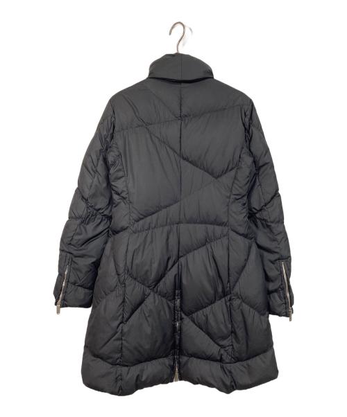 EMPORIO ARMANI（エンポリオ アルマーニ）EMPORIO ARMANI (エンポリオ アルマーニ) ダウンコート　ロングコート　アウター ブラック サイズ:38の古着・服飾アイテム