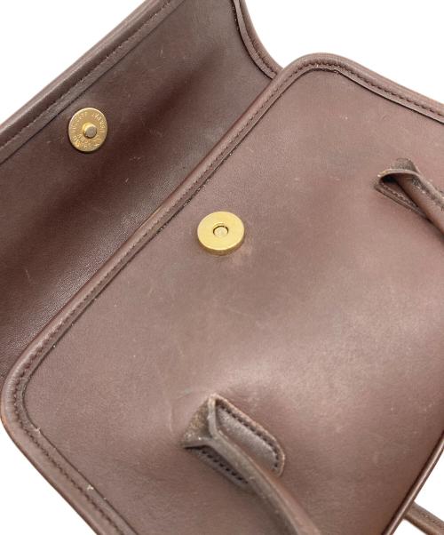COACH（コーチ）COACH (コーチ) 【OLD】ローリー フラップ トートバッグ　ミニバッグ　レザーバッグ　OLD COACH ブラウン サイズ:実寸参照の古着・服飾アイテム