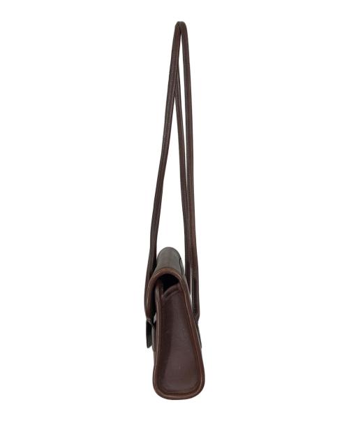 COACH（コーチ）COACH (コーチ) 【OLD】ローリー フラップ トートバッグ　ミニバッグ　レザーバッグ　OLD COACH ブラウン サイズ:実寸参照の古着・服飾アイテム