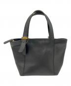 COACHコーチ）の古着「【OLD】ハンドバッグ　レザーバッグ　OLD COACH」｜ブラック