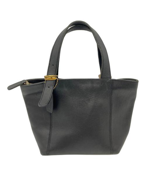 COACH（コーチ）COACH (コーチ) 【OLD】ハンドバッグ　レザーバッグ　OLD COACH ブラック サイズ:実寸参照の古着・服飾アイテム