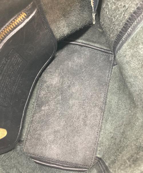 COACH（コーチ）COACH (コーチ) 【OLD】ハンドバッグ　レザーバッグ　OLD COACH ブラック サイズ:実寸参照の古着・服飾アイテム