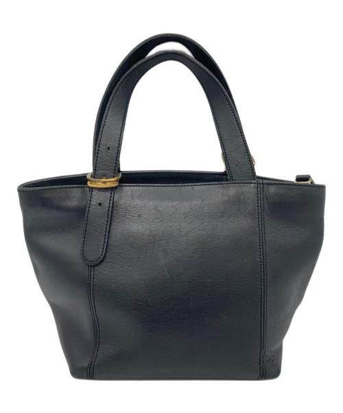 COACH（コーチ）COACH (コーチ) 【OLD】ハンドバッグ　レザーバッグ　OLD COACH ブラック サイズ:実寸参照の古着・服飾アイテム