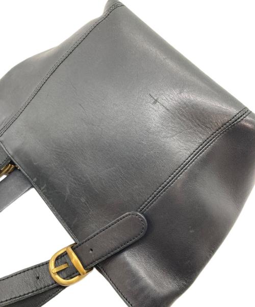 COACH（コーチ）COACH (コーチ) 【OLD】ハンドバッグ　レザーバッグ　OLD COACH ブラック サイズ:実寸参照の古着・服飾アイテム