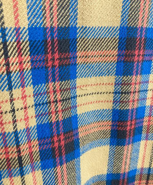 FROSTPROOF（フロントプルーフ）FROSTPROOF (フロントプルーフ) 【古着】ネルシャツ　長袖シャツ　チェックシャツ　70s  70年代　USA製 ブラウン サイズ:Lの古着・服飾アイテム