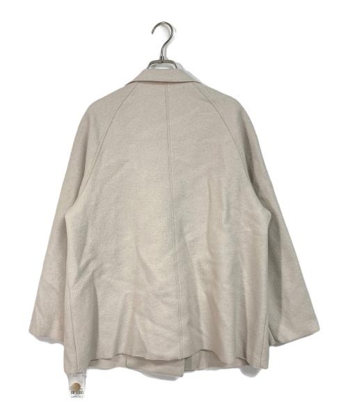23区（ニジュウサンク）23区 (ニジュウサンク) コンプレストパイル ライトアウター ベージュ サイズ:38 未使用品の古着・服飾アイテム