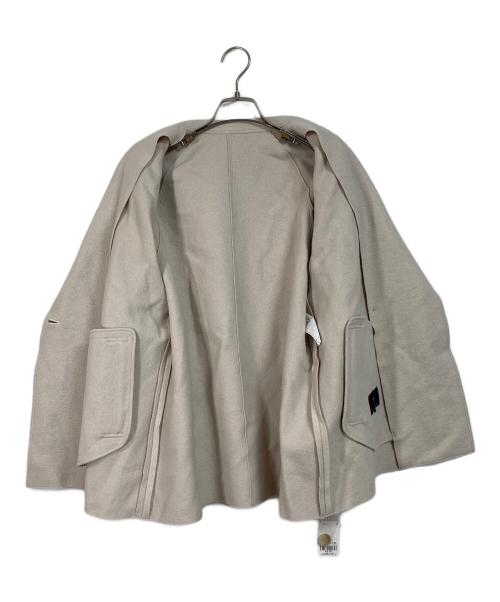 23区（ニジュウサンク）23区 (ニジュウサンク) コンプレストパイル ライトアウター ベージュ サイズ:38 未使用品の古着・服飾アイテム