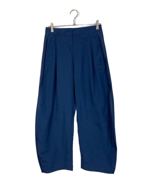 adidas Originals（アディダスオリジナル）adidas Originals (アディダスオリジナル) ウーブン バレルパンツ ネイビー サイズ:XS 未使用品の古着・服飾アイテム