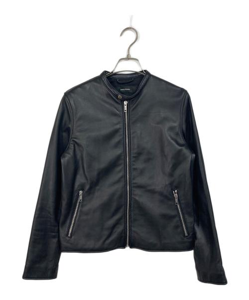 JOURNAL STANDARD（ジャーナルスタンダード）JOURNAL STANDARD (ジャーナルスタンダード) シープレザーシングルライダースブルゾン ブラック サイズ:Mの古着・服飾アイテム