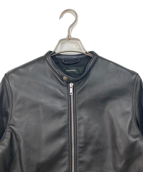 JOURNAL STANDARD（ジャーナルスタンダード）JOURNAL STANDARD (ジャーナルスタンダード) シープレザーシングルライダースブルゾン ブラック サイズ:Mの古着・服飾アイテム