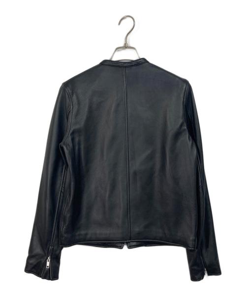 JOURNAL STANDARD（ジャーナルスタンダード）JOURNAL STANDARD (ジャーナルスタンダード) シープレザーシングルライダースブルゾン ブラック サイズ:Mの古着・服飾アイテム