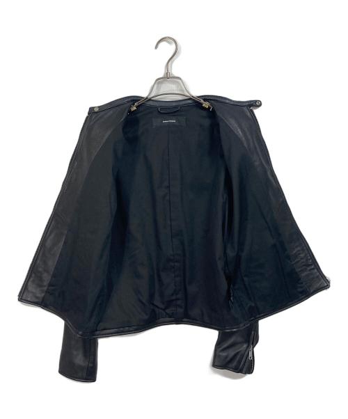 JOURNAL STANDARD（ジャーナルスタンダード）JOURNAL STANDARD (ジャーナルスタンダード) シープレザーシングルライダースブルゾン ブラック サイズ:Mの古着・服飾アイテム