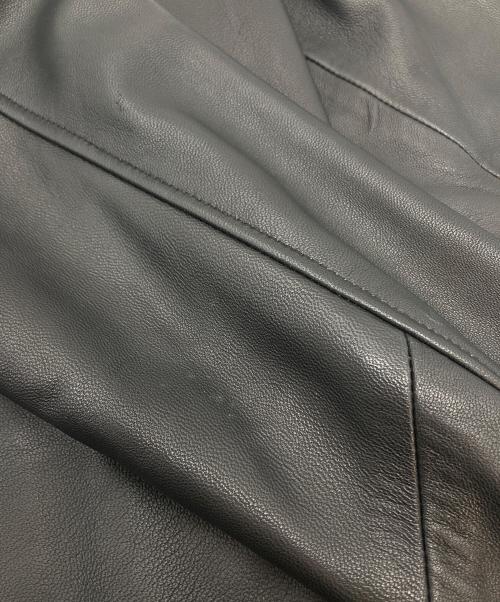 JOURNAL STANDARD（ジャーナルスタンダード）JOURNAL STANDARD (ジャーナルスタンダード) シープレザーシングルライダースブルゾン ブラック サイズ:Mの古着・服飾アイテム