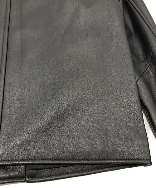 JOURNAL STANDARD（ジャーナルスタンダード）JOURNAL STANDARD (ジャーナルスタンダード) シープレザーシングルライダースブルゾン ブラック サイズ:Mの古着・服飾アイテム