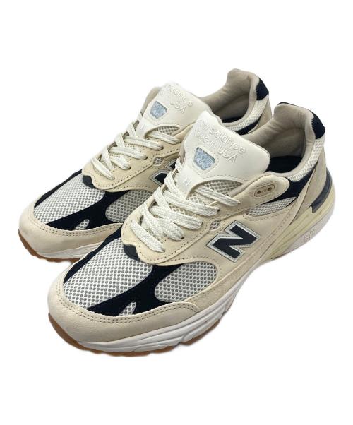 NEW BALANCE（ニューバランス）NEW BALANCE (ニューバランス) ローカットスニーカー ベージュ サイズ:US09 Dの古着・服飾アイテム