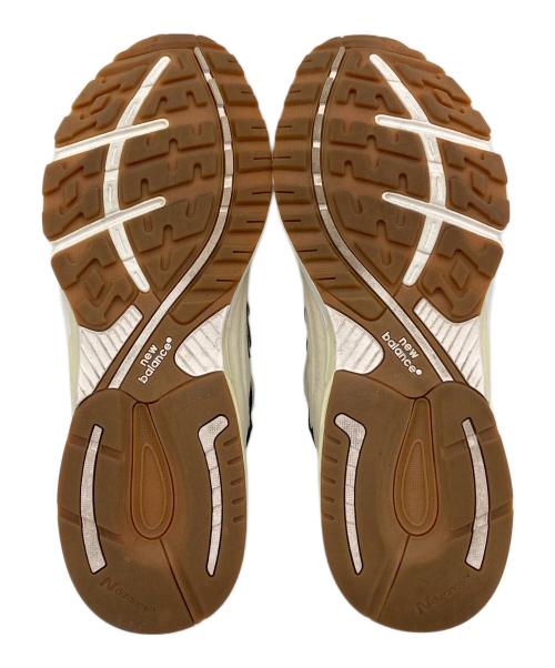 NEW BALANCE（ニューバランス）NEW BALANCE (ニューバランス) ローカットスニーカー ベージュ サイズ:US09 Dの古着・服飾アイテム