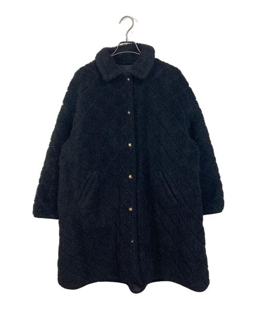 Traditional Weatherwear（トラディショナルウェザーウェア）Traditional Weatherwear (トラディショナルウェザーウェア) VANDON ボアコート ブラック サイズ:34の古着・服飾アイテム