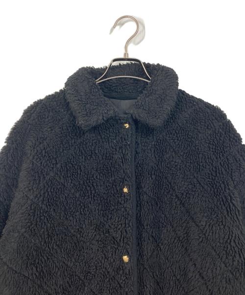 Traditional Weatherwear（トラディショナルウェザーウェア）Traditional Weatherwear (トラディショナルウェザーウェア) VANDON ボアコート ブラック サイズ:34の古着・服飾アイテム