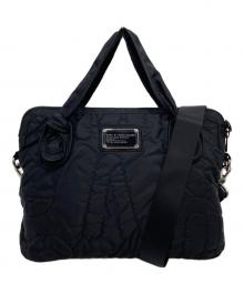 Marc by Marc Jacobs（マークバイマークジェイコブス）の古着「キルティングナイロンバッグ」｜ブラック