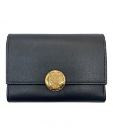 LOEWE（ロエベ）の古着「ペブルバーティカルウォレットスモール」｜ブラック