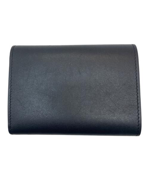 LOEWE（ロエベ）LOEWE (ロエベ) ペブルバーティカルウォレットスモール ブラックの古着・服飾アイテム
