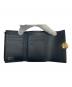 中古・古着 LOEWE (ロエベ) ペブルバーティカルウォレットスモール ブラック：45000円
