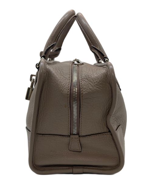 LOEWE（ロエベ）LOEWE (ロエベ) アマソナ28 ハンドバッグ ベージュの古着・服飾アイテム