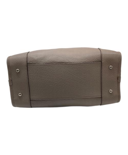 LOEWE（ロエベ）LOEWE (ロエベ) アマソナ28 ハンドバッグ ベージュの古着・服飾アイテム