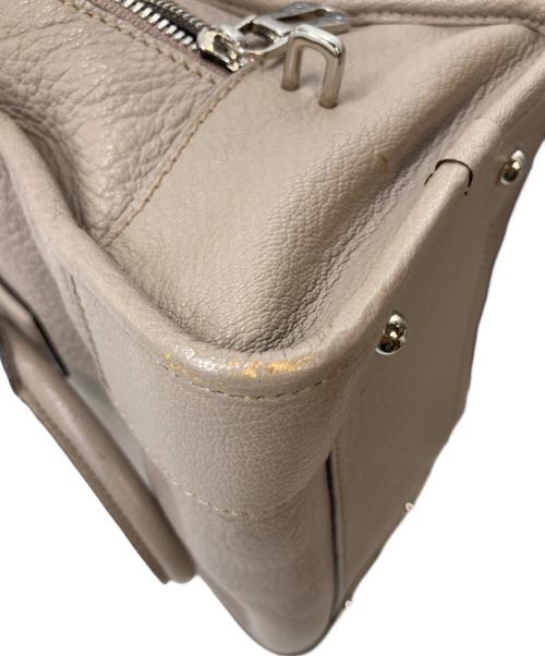 LOEWE（ロエベ）LOEWE (ロエベ) アマソナ28 ハンドバッグ ベージュの古着・服飾アイテム