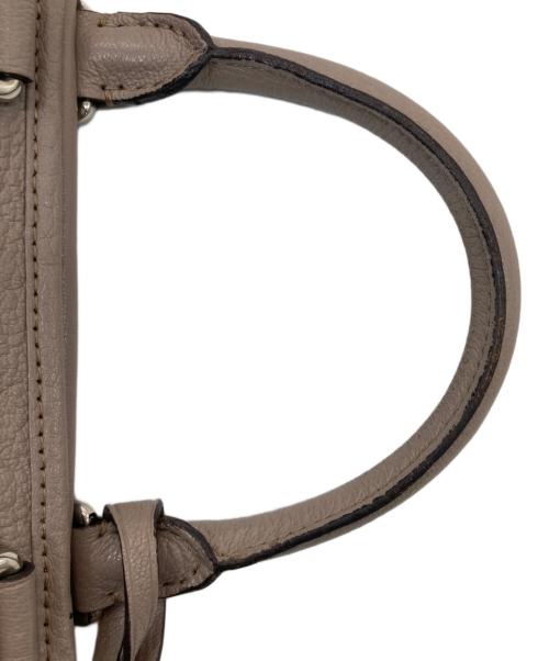 LOEWE（ロエベ）LOEWE (ロエベ) アマソナ28 ハンドバッグ ベージュの古着・服飾アイテム