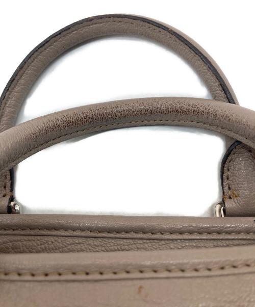 LOEWE（ロエベ）LOEWE (ロエベ) アマソナ28 ハンドバッグ ベージュの古着・服飾アイテム