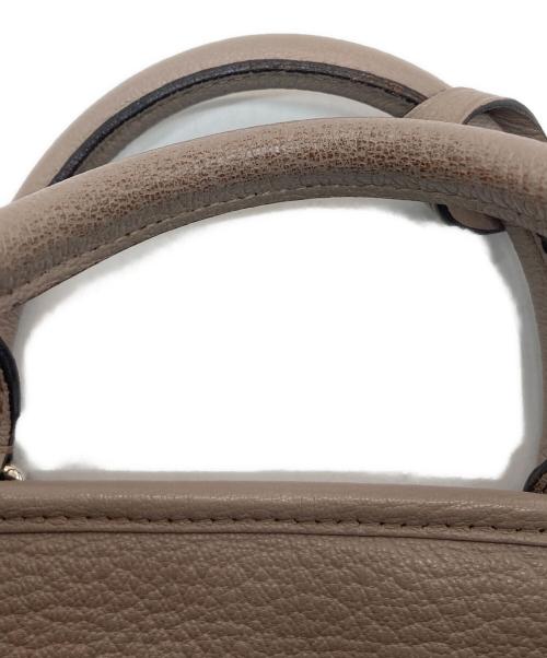 LOEWE（ロエベ）LOEWE (ロエベ) アマソナ28 ハンドバッグ ベージュの古着・服飾アイテム