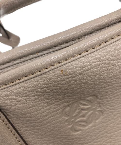 LOEWE（ロエベ）LOEWE (ロエベ) アマソナ28 ハンドバッグ ベージュの古着・服飾アイテム