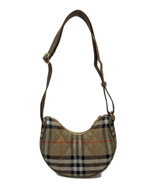 BURBERRY（バーバリー）BURBERRY (バーバリー) ホースシュークロスボディバッグ ベージュの古着・服飾アイテム