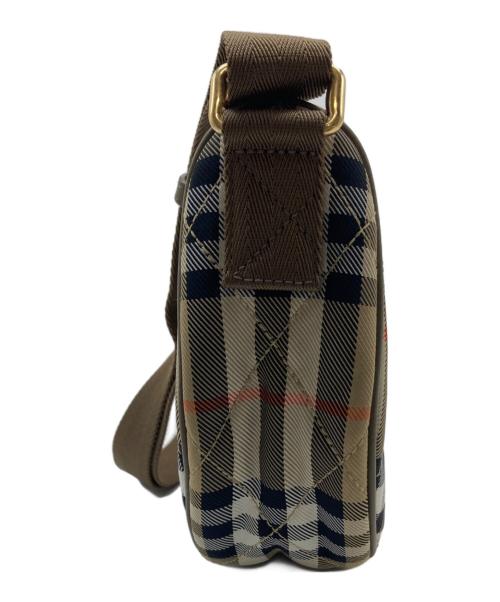 BURBERRY（バーバリー）BURBERRY (バーバリー) ホースシュークロスボディバッグ ベージュの古着・服飾アイテム