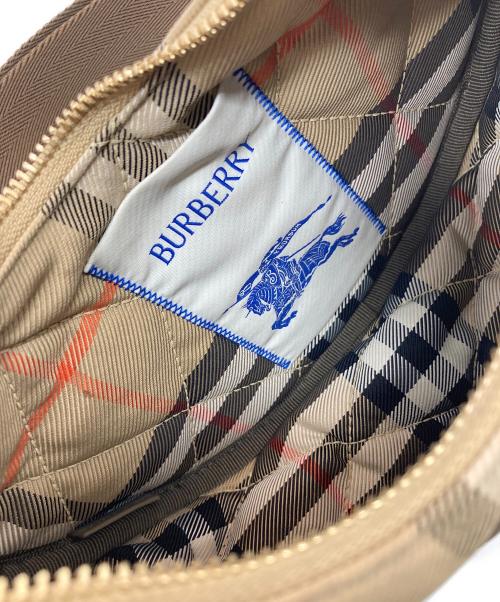 BURBERRY（バーバリー）BURBERRY (バーバリー) ホースシュークロスボディバッグ ベージュの古着・服飾アイテム