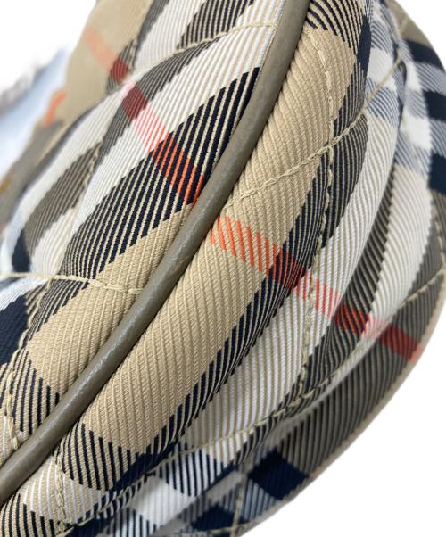 BURBERRY（バーバリー）BURBERRY (バーバリー) ホースシュークロスボディバッグ ベージュの古着・服飾アイテム