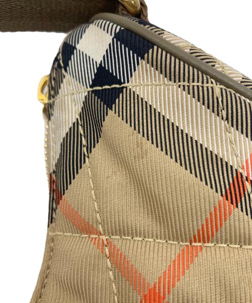BURBERRY（バーバリー）BURBERRY (バーバリー) ホースシュークロスボディバッグ ベージュの古着・服飾アイテム