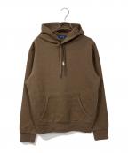 POLO RALPH LAURENポロ・ラルフローレン）の古着「センターミニポニー パーカー」｜ブラウン