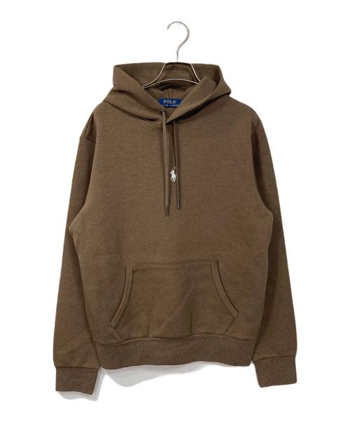 POLO RALPH LAUREN（ポロ・ラルフローレン）POLO RALPH LAUREN (ポロ・ラルフローレン) センターミニポニー パーカー ブラウン サイズ:Sの古着・服飾アイテム
