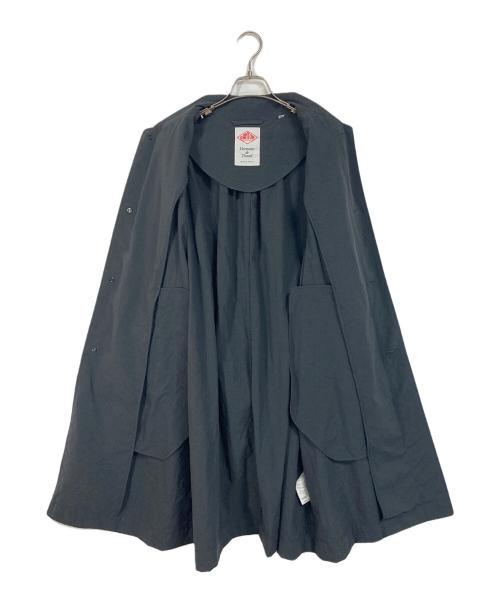 DANTON（ダントン）DANTON (ダントン) ナイロンオックスドルマンスリーブコート グレー サイズ:36の古着・服飾アイテム