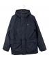 FRED PERRY（フレッドペリー）の古着「PADDED ZIP THROUGH JACKET　パデッド ジップスルー ジャケット　中綿ジャケット　アウター」｜ブラック