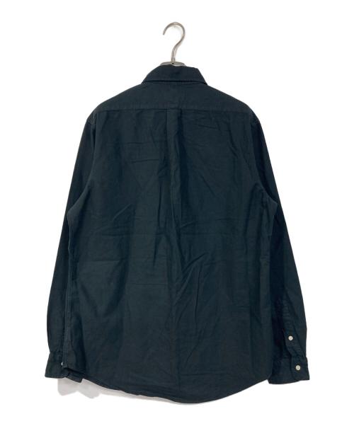 POLO RALPH LAUREN（ポロ・ラルフローレン）POLO RALPH LAUREN (ポロ・ラルフローレン) ミニポニーボタンダウンシャツ ブラック サイズ:Mの古着・服飾アイテム